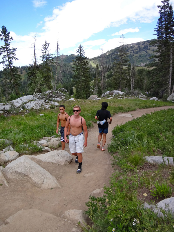 2012/07/31 Salt Lake City Twin Lake Trail Running_b0220886_12464293.jpg