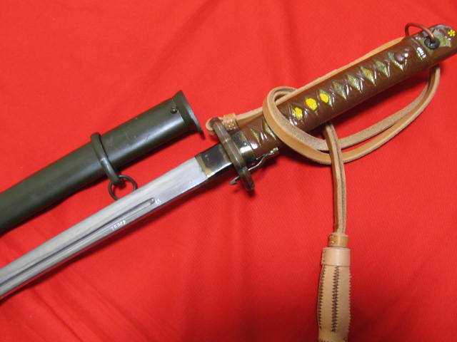 尾形刀剣製 日本陸軍軍刀 村田刀 再塗装品 （☆【2019.01.27