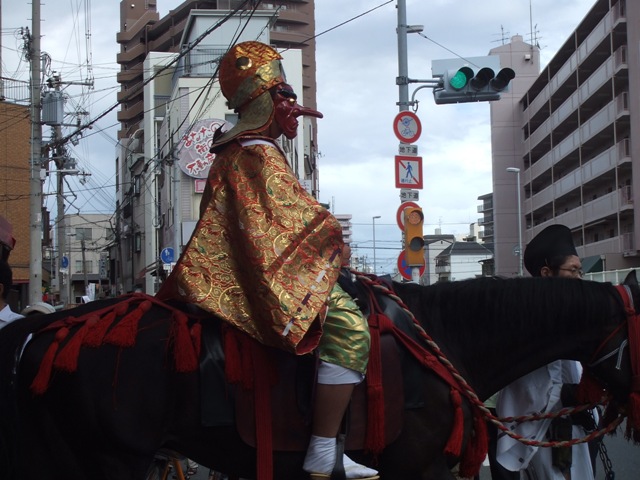 Parade of Sumiyoshi Festival and a little bit of PL Fireworks_e0046748_0401338.jpg