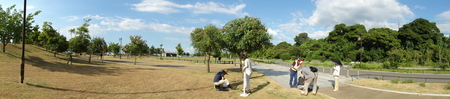 カニの道作り現場検証 in せんなん里海公園_c0108460_1362411.jpg
