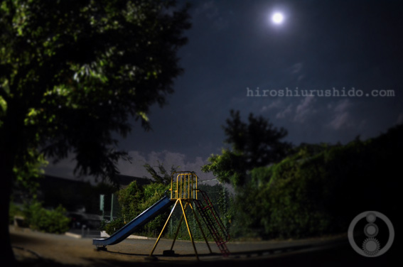 月夜の滑り台_c0229485_136401.jpg