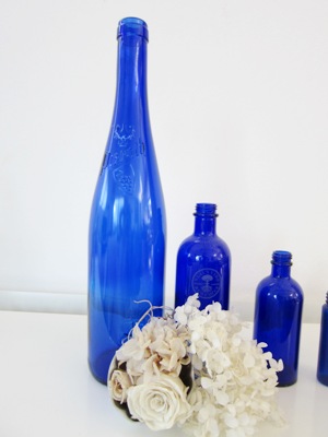 Blue Flower & Blue Bottles _d0249193_9363810.jpg