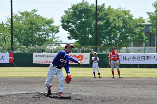 ８．４　中野市営野球場　対横浜DeNAベイスターズ（ファーム）_c0197772_21535931.jpg