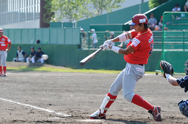 ８．４　中野市営野球場　対横浜DeNAベイスターズ（ファーム）_c0197772_21571914.jpg