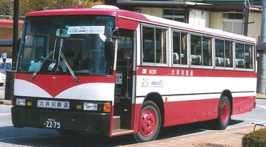 大井川鉄道 日野P-HU273BA? +日野車体_e0030537_2283458.jpg