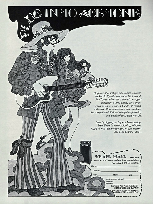 Ace Tone Amp. 1970 広告_e0045459_8514256.jpg