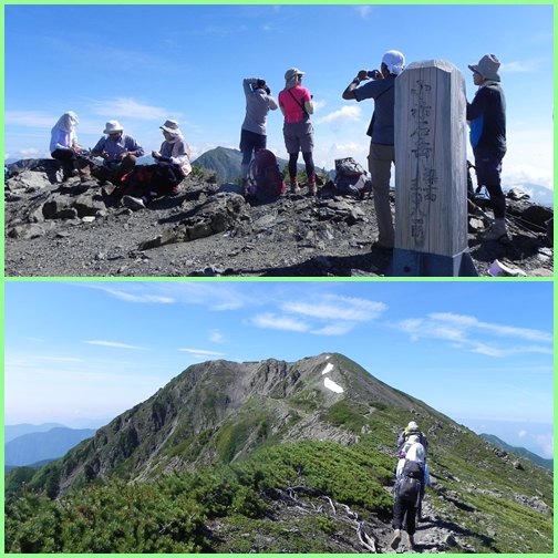 荒川三山から赤石岳縦走・・・四日目_f0016066_23483576.jpg