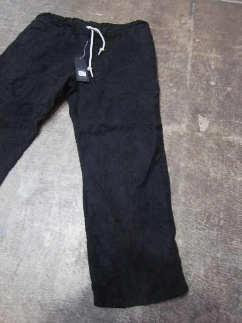 EMB BLACK LINEN (麻) PANTS ･･･ By SUNNY SPORTS_d0152280_1295179.jpg
