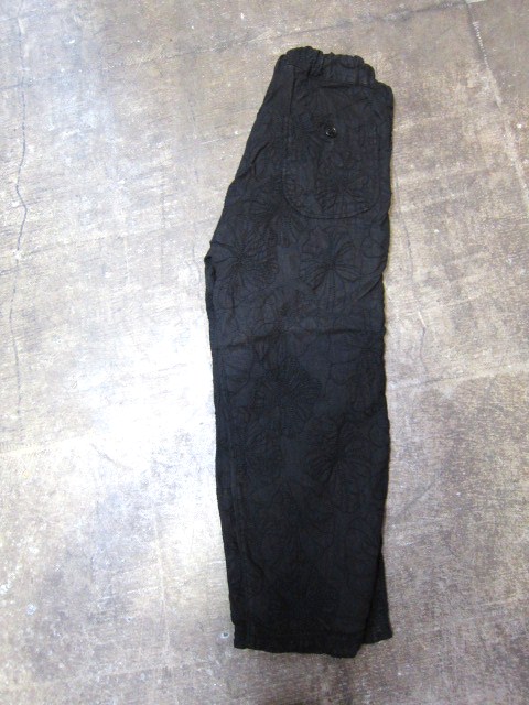 EMB BLACK LINEN (麻) PANTS ･･･ By SUNNY SPORTS_d0152280_1304939.jpg