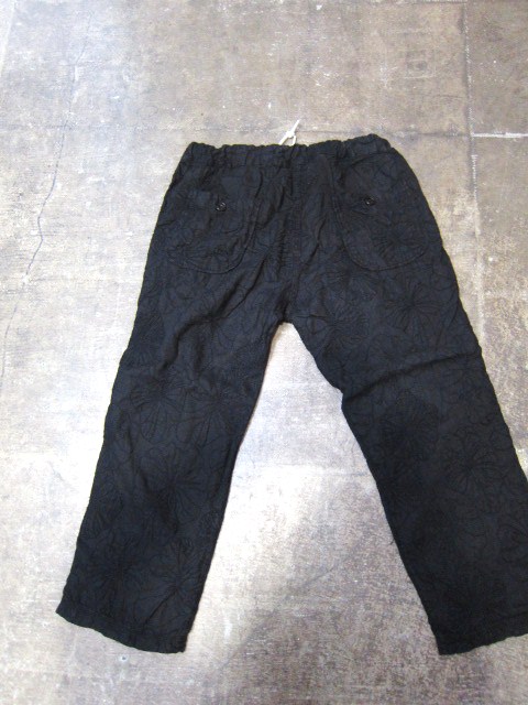 EMB BLACK LINEN (麻) PANTS ･･･ By SUNNY SPORTS_d0152280_1312956.jpg