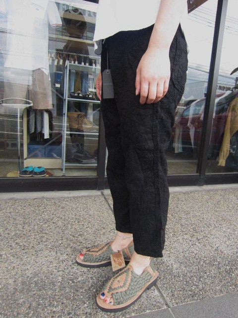 EMB BLACK LINEN (麻) PANTS ･･･ By SUNNY SPORTS_d0152280_133277.jpg