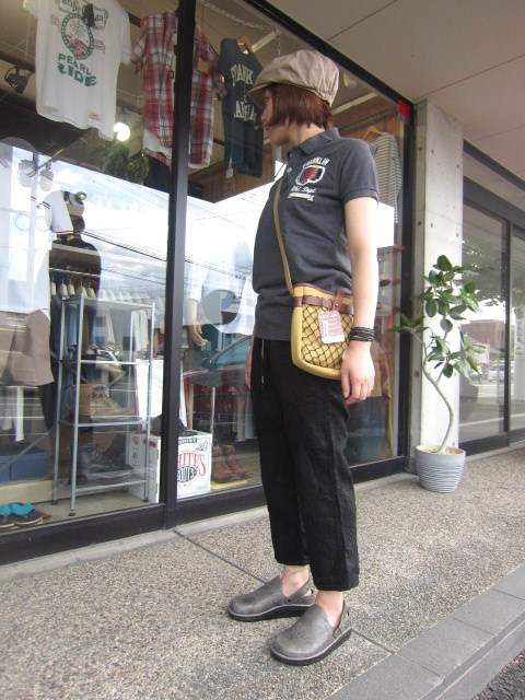 EMB BLACK LINEN (麻) PANTS ･･･ By SUNNY SPORTS_d0152280_135158.jpg