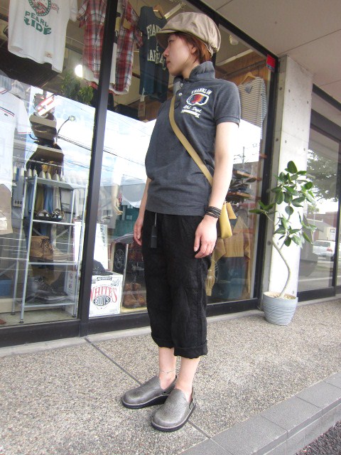 EMB BLACK LINEN (麻) PANTS ･･･ By SUNNY SPORTS_d0152280_1361648.jpg