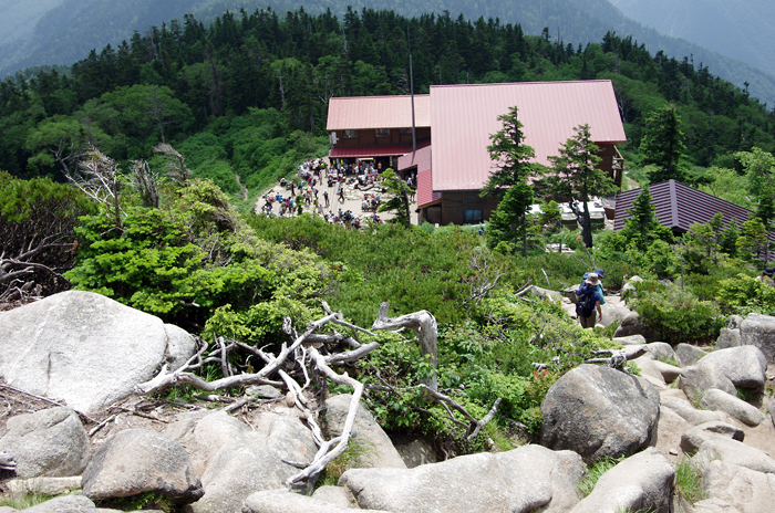 夏山　北アルプス　西穂独標へ_a0184303_21183773.jpg