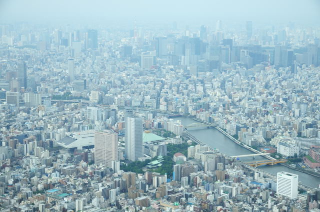 350m・450mの高さから東京を見てみよう_c0081462_22352846.jpg
