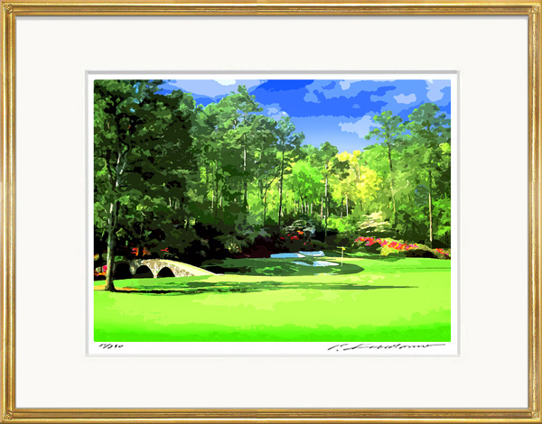 オリジナル限定版画”有名ゴルフ場風景”のご案内。 : スピリット 版画