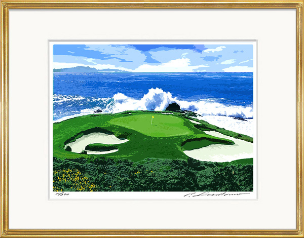 オリジナル限定版画”有名ゴルフ場風景”のご案内。 : スピリット 版画 