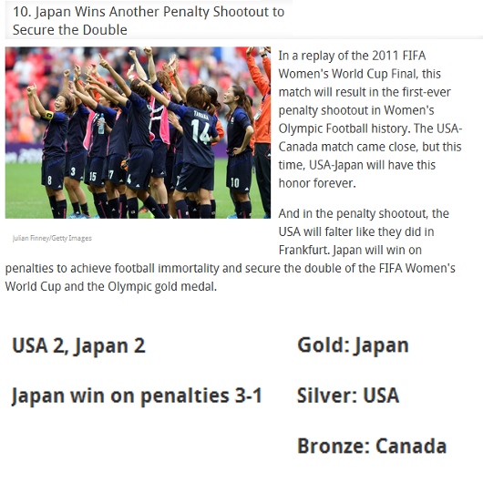 オリンピック女子サッカー日米戦へ10の大胆予想、なんとアメリカ人も日本が勝つと予想!!!_b0007805_14404687.jpg