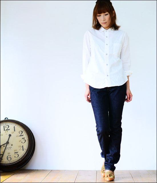 GRANDMA MAMA DAUGHTER [グランマ・ママ・ドーター] SLIM STRAIGHT DENIM PANTS [GP23029W1] _f0051306_17493654.jpg