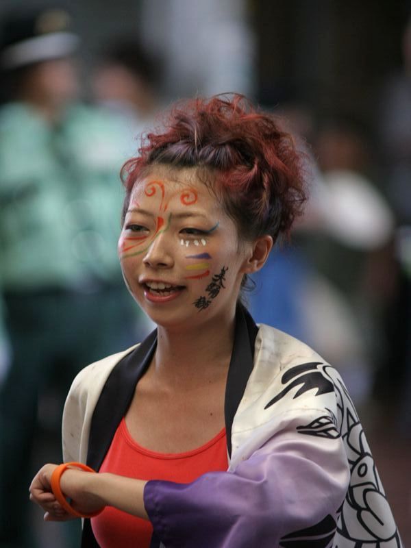 岡山うらじゃ　２０１２　美踊獅　表町パレード（４日）_e0243743_143524.jpg