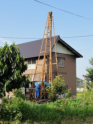 パーカッション工法の消雪井戸工事です_a0084753_13213388.jpg