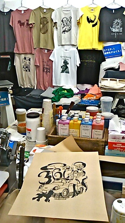 ローズガール&スバル360Tシャツ @オーダーラボ2012_f0172313_0482638.jpg