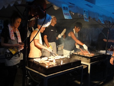 第3回夕涼み「生ビール&鮎まつり」_b0092684_1148476.jpg