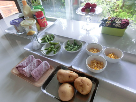 キッズ料理教室・・・♪ 8/9①_b0247223_147637.jpg