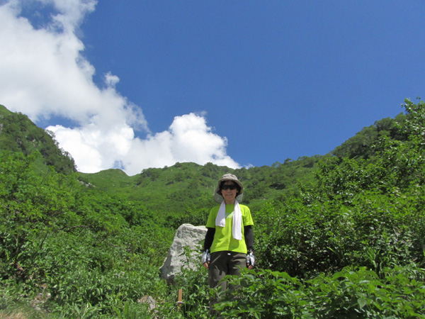 西鎌尾根から槍ヶ岳　8/4～7　　1日目_f0007956_810393.jpg