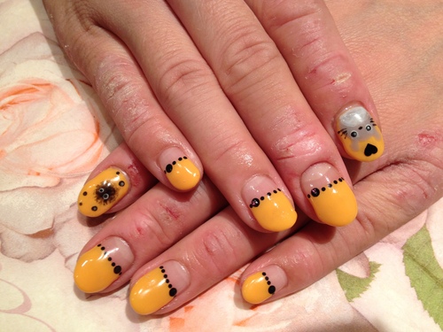 トトロ まっくろくろすけ 名古屋 香久山定額制ネイルサロン Irie Nail アイリー ネイル