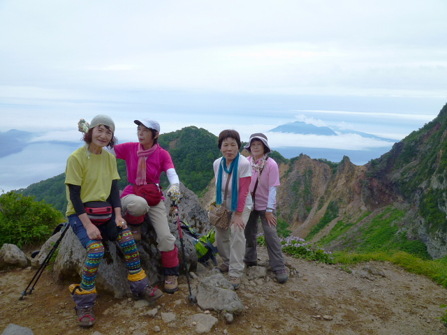 北海道登山旅行レポート　恵庭岳 (1,320M) 下山_d0170615_754772.jpg