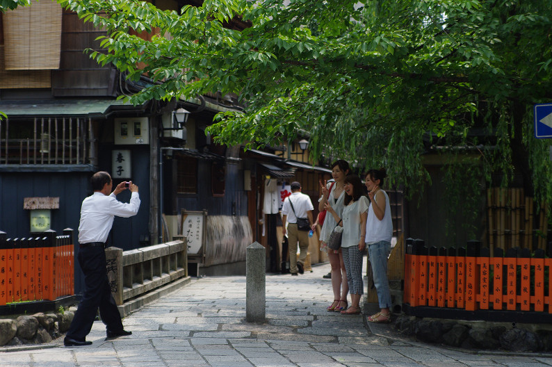 祇園　白川･巽橋で試し撮り．．．_f0152550_16481217.jpg