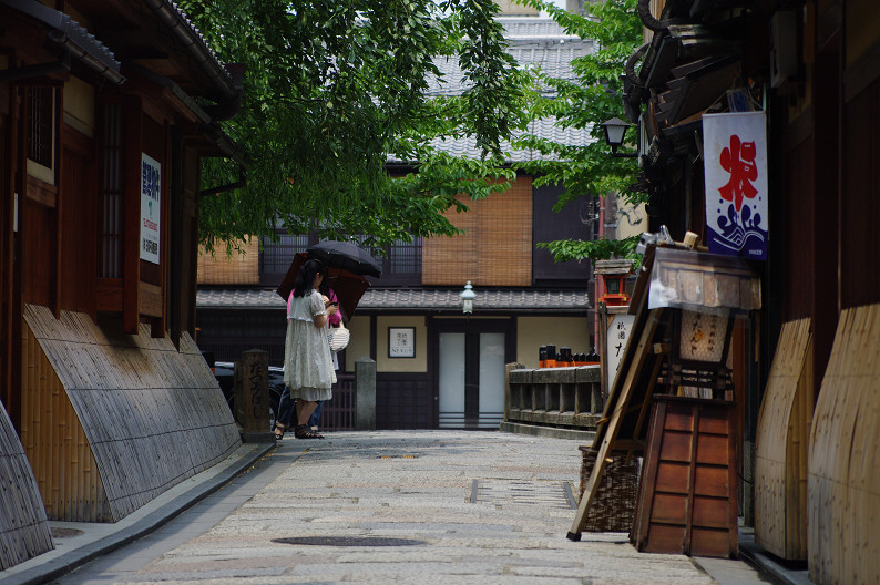 祇園　白川･巽橋で試し撮り．．．_f0152550_1649446.jpg