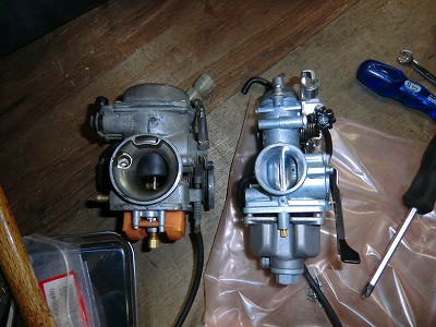 XR250 PDキャブ装着!_e0114857_19201089.jpg