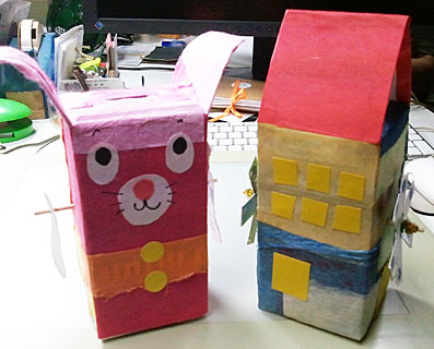 夏休み工作教室「貯金箱を作ろう」_f0043592_854151.jpg
