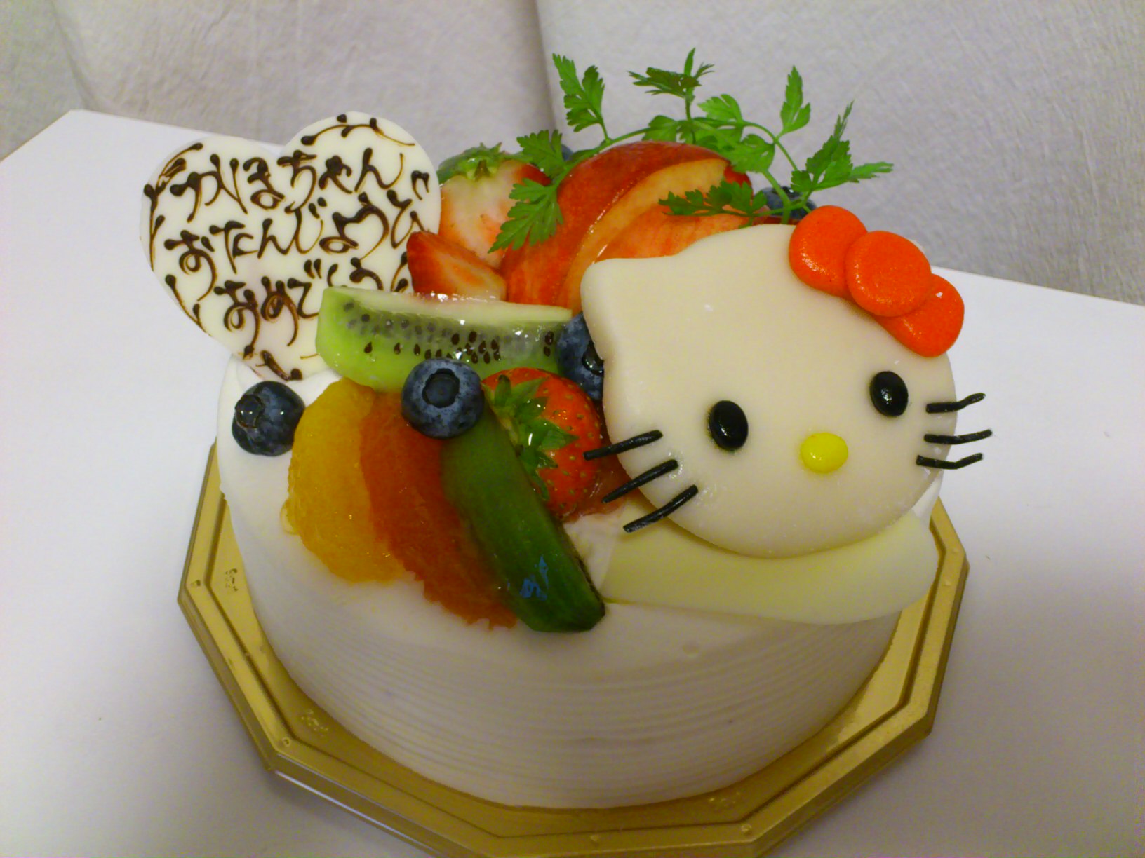 キティちゃんのバースデーケーキ 花雑貨店 Breath Garden Kiko S Diary キティちゃんのバースデーケーキ 花雑貨店 Breath Garden Kiko S Diary