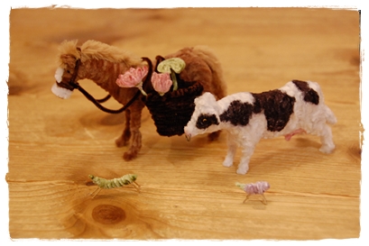 馬さん牛さん 精霊馬 ぼんぞおのモールクラフト Pipe Cleaner Chenille Stem Mogol