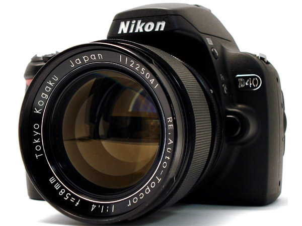 トプコンREオートトプコール58mm F1.4をM42マウントへ改造する トプコンREオートトプコール58mm F1.4をM42マウントへ改造する