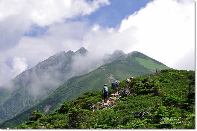 登山！！　西穂高岳　独標へ！　_f0179404_653469.jpg