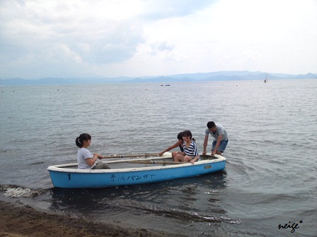 猪苗代湖で夏休み♪_f0023333_7334370.jpg
