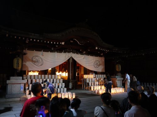 護国神社　和楽盆踊り・みたままつり_e0227942_22344299.jpg