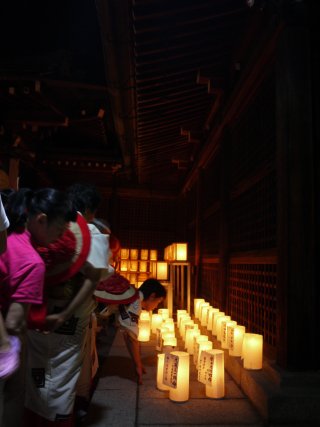 護国神社　和楽盆踊り・みたままつり_e0227942_22385236.jpg