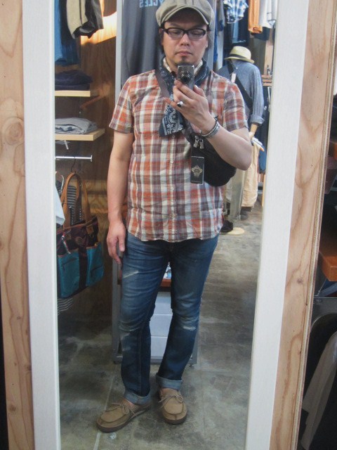 遅れましたが!★?・・・お盆より展開にて大好評♪ NUDIE CHECK S/S SHIRTS!★_d0152280_13331055.jpg