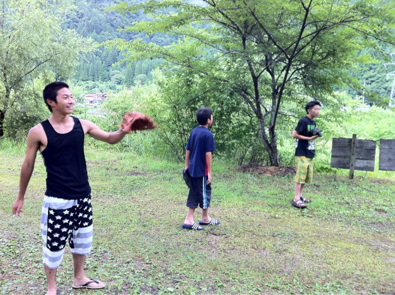 奥飛騨リバーサイドキャンプ場2日目＼(^o^)／_c0110051_16411718.jpg