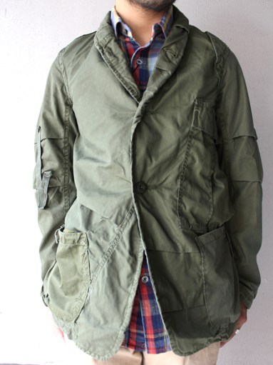 Rebuild By Needles BDU Shawl Collar Jacket (REMAKE) : 『Bumpkins