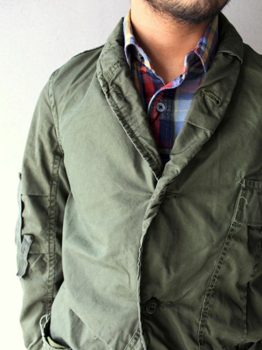 Rebuild By Needles BDU Shawl Collar Jacket (REMAKE) : 『Bumpkins