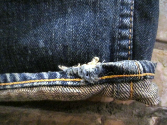 ANACHRONORM \"W Stitch 13.5oz Denim 6P PANTS\" ご紹介_f0191324_10125667.jpg