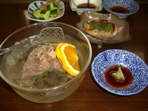 ウマい海鮮料理を. . . ._e0173239_13574418.jpg