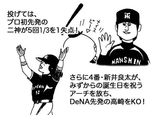 8月16日(木)【DeNA-阪神】(横浜)4ー4△(延長10回規定により引き分け)_f0105741_14131845.jpg