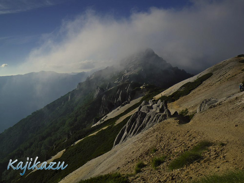 2012年夏の遠征初日：燕岳へ！(2)_a0166940_2234575.jpg